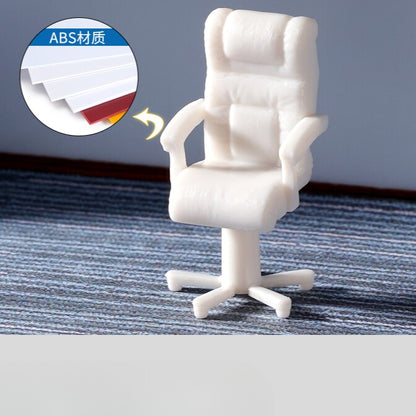 1/50 Cinema Chairs Model Mini Furniture Scene Props Model Accessories