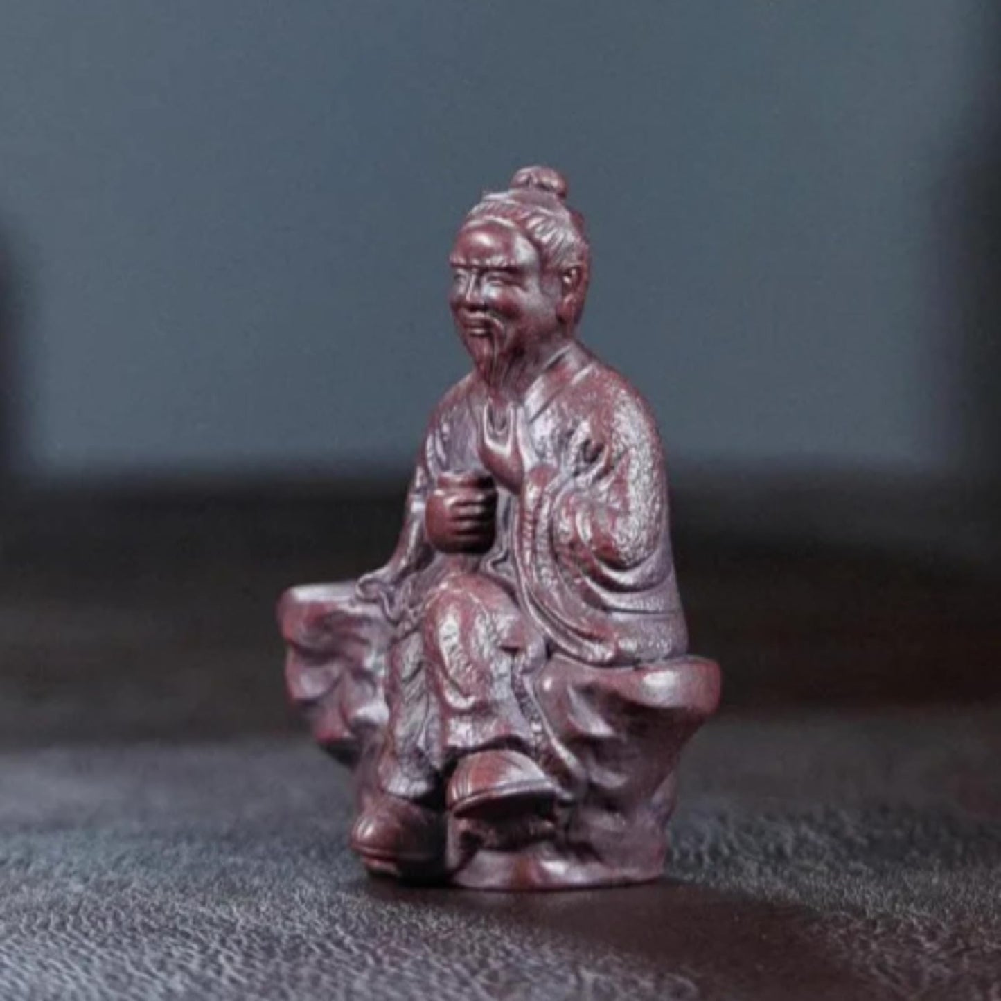 Purple Sands Tea Pet The Sage of Tea Tea Play Ornaments 9.5cm Tea Statue Decor