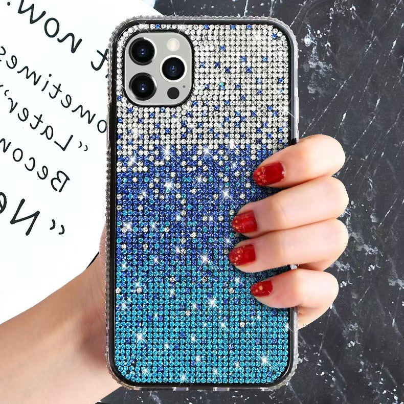Diamond Design Phone case Rhinestone Flicker for iphone 17 Pro Max/16/15