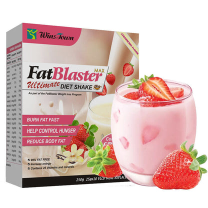 Milk Tea Strawberry Flavour slimming milkshake dietary fibre shake 250g