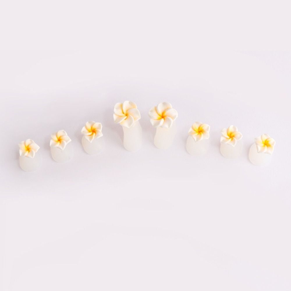 Nail Art Tools 8Pcs Soft Silicone Foot Finger Divider DIY Pedicure Toe Separator