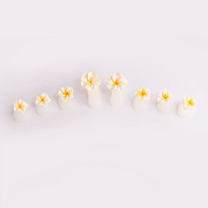 Nail Art Tools 8Pcs Soft Silicone Foot Finger Divider DIY Pedicure Toe Separator