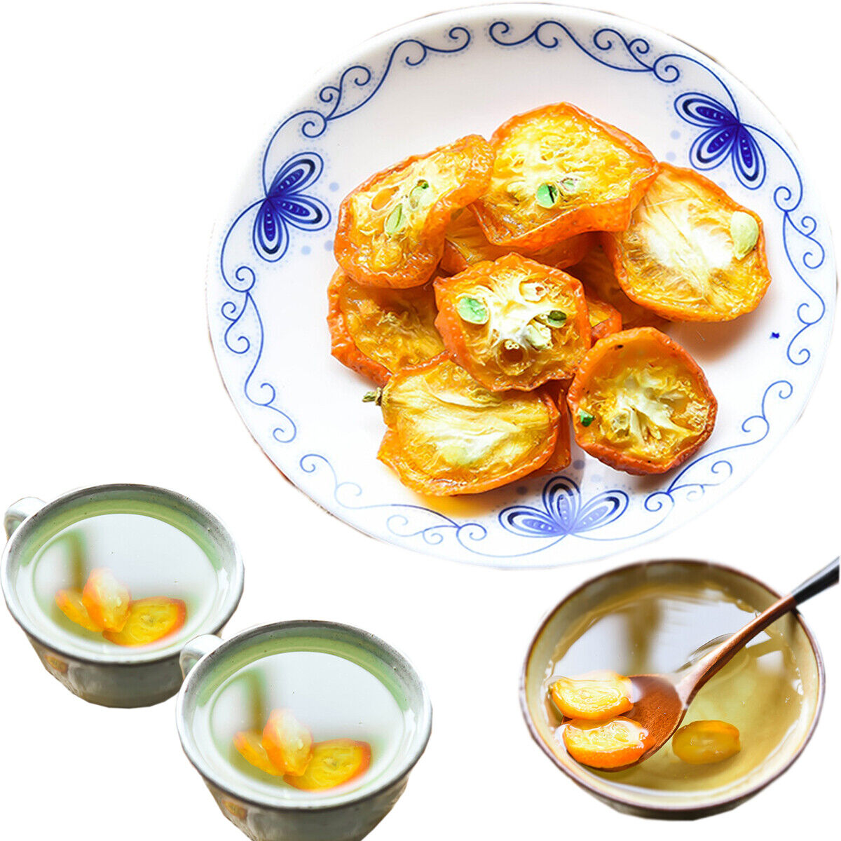 An Appetite Chinese Special Moistening Lung Health Kumquat Slices Tea Fruit Tea