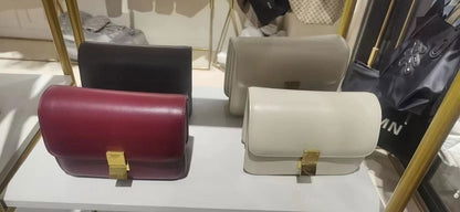 Women’s Genuine Shoulder Bag Small Square Bags Handbag Bags
