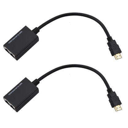 30M 98ft HDMI Extender Balun Using Cat5e/CAT6 Cable 1080p Sender/Rreceiver