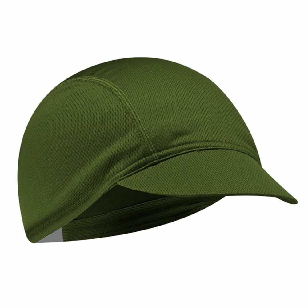 Cycling Cap Solid Color Protection Running Sports Hat Mesh Outdoor Riding Biking