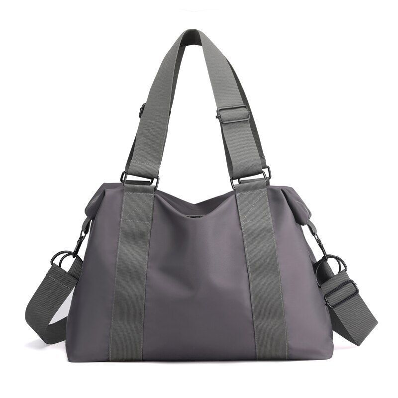 Nylon Shoulder Bag Tote Large Handbag Shopper Purse Travel Crossbody 44*16*28 CM
