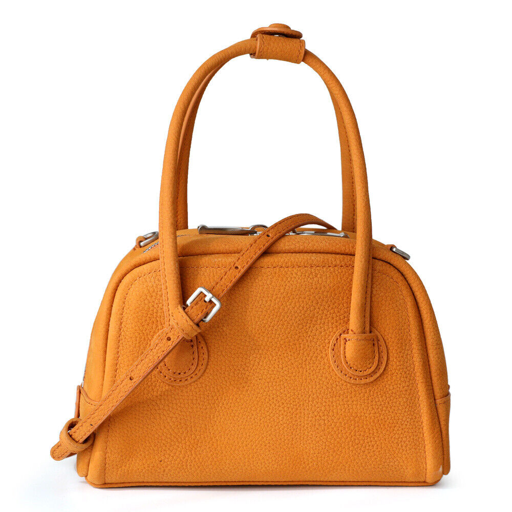 Small Mini Real Leather Handbag Boston Tote Purse Shoulder Bag Crossbody Fashion