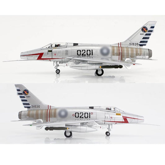 HM 1/72 F-100D Super Saber Fighter Model 020/51-1535 41st Squadron