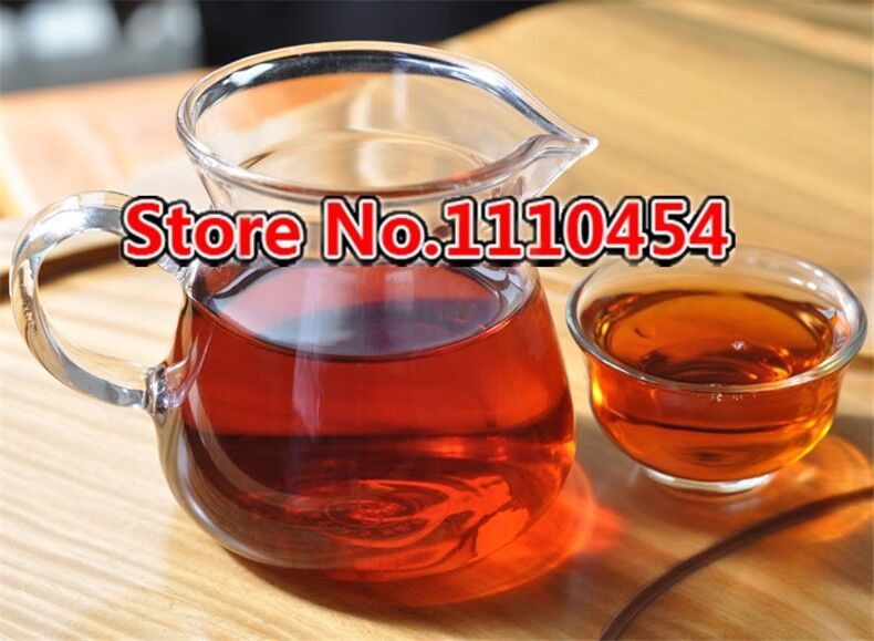 200g Ripe Pu'er Tea China Puerh Tea Brick Old Shu Pu-erh Ancient Tree Cooked Tea