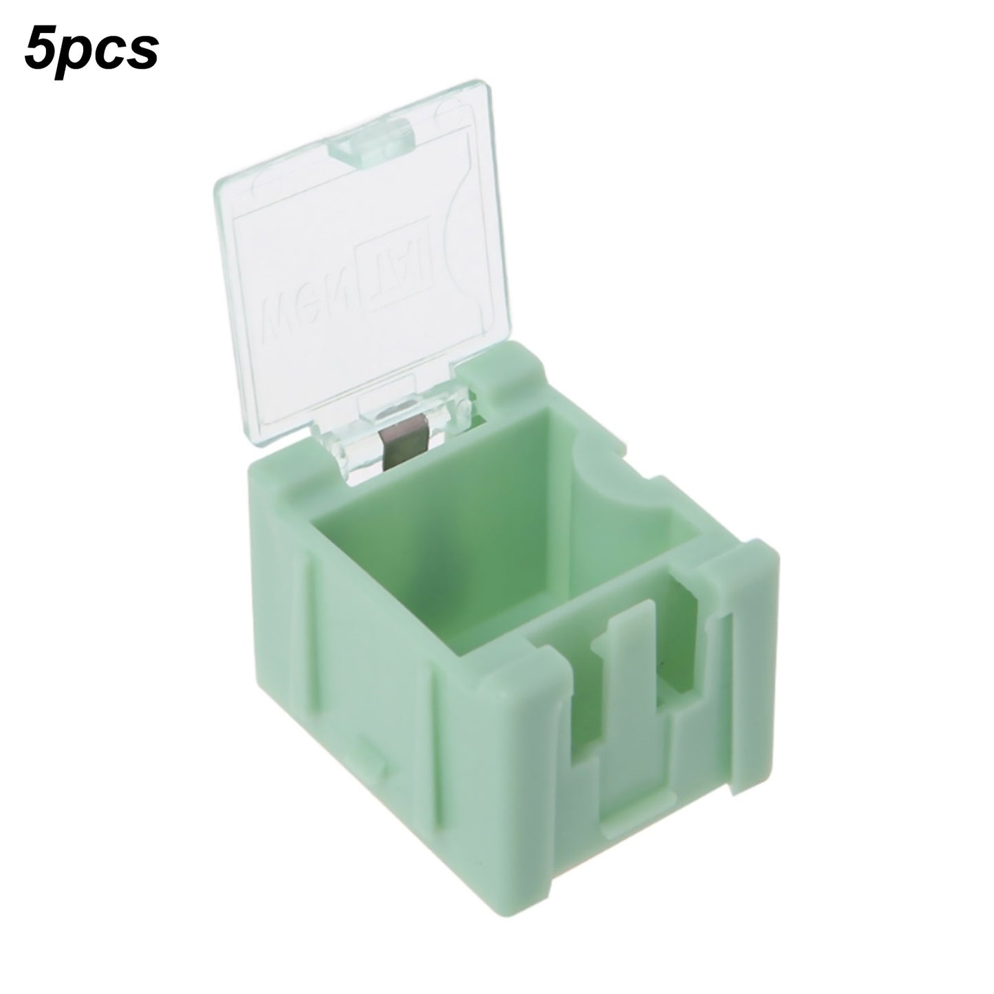 5Pack MD SMT Electronic Component Container Case Auto Lock Mini Storage Boxes d