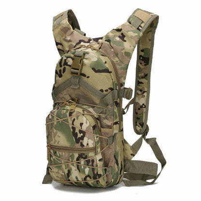 15L Tactical Backpack 800D Oxford Hiking Outdoor Cycling Camping Bag 45*24*12 CM