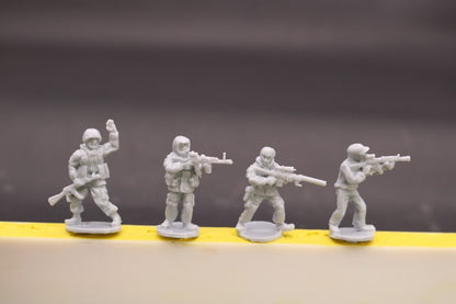 Unassembled1/72 Resin WWII Russian Army scene model/ /3d printed 2set