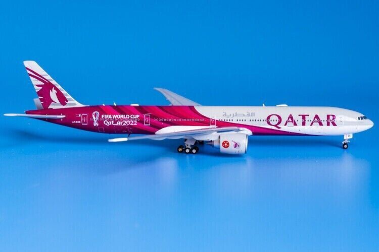 1:400 JC Wings QATAR BOEING 777-300ER Passenger Airplane Diecast Aircraft Model