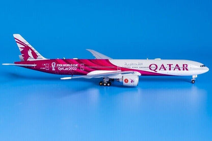 1:400 JC Wings QATAR BOEING 777-300ER Passenger Airplane Diecast Aircraft Model