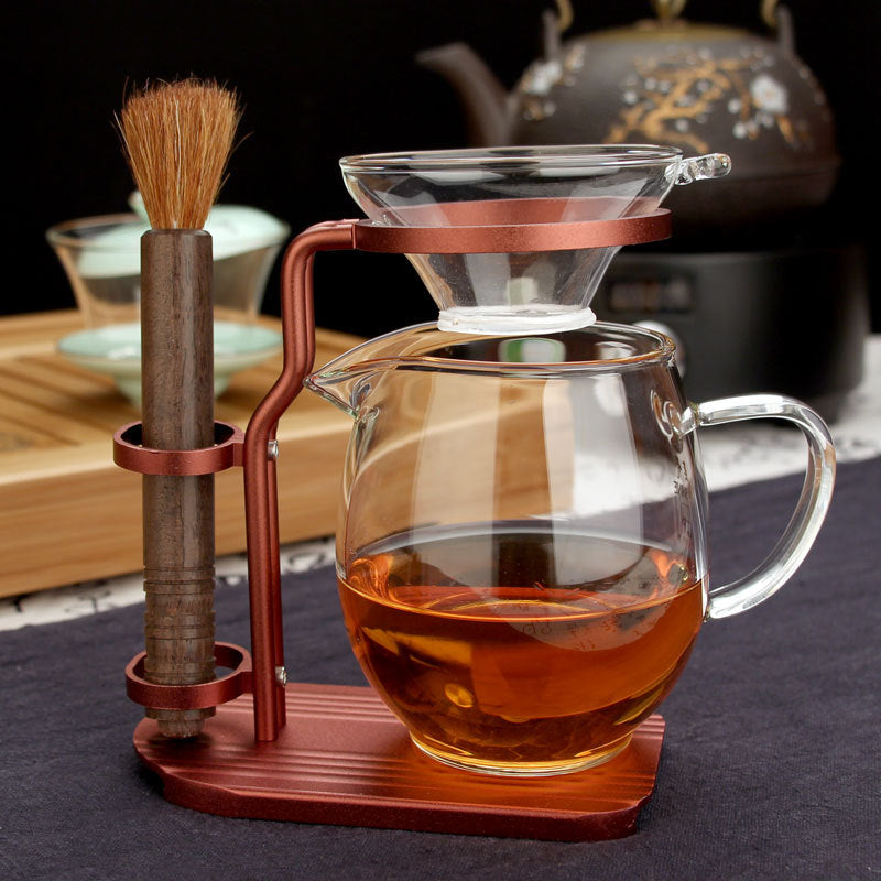 China Tea Tool Rack For Filter Net Glass Pitcher Pot Maintaining Brush Holder