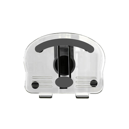 Black Acrylic Tablet Stand Desktop Foldable Holder 360° Rotation Base Bracket u