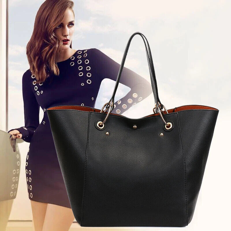 Handbags Women Tote Bag Female Lychee Leather Shoulder Bag Women's Bags
