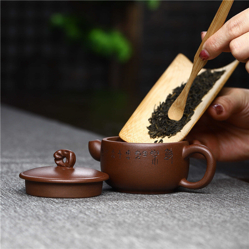 70ml Tea Pot With Tea Holes 7 Marked Orignal Ore Real Yixing Zisha Pot Handmade
