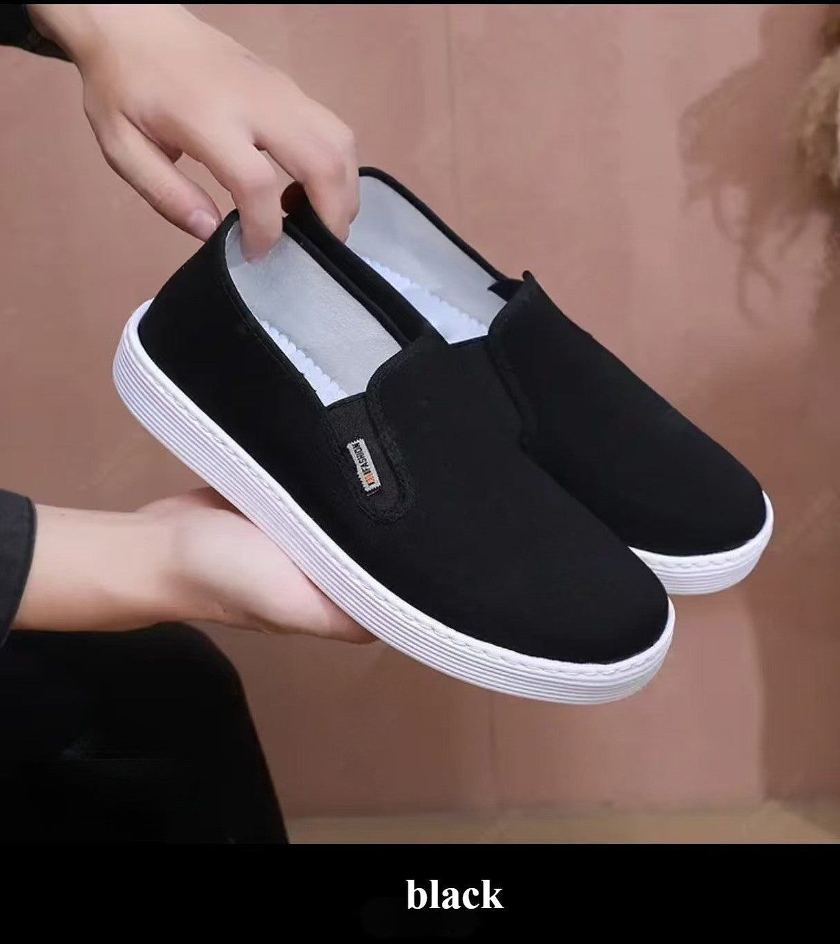 Old Beijing Traditional Handmade Comfortable Anti-slip Cloth Shoes Hot Sale--USA