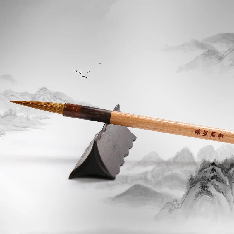 22cm Chinese Small Running Cursive Calligraphy Pen Painting Hook Line Brush
