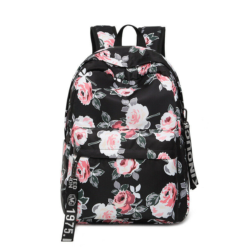 Shoulder Bag Campus Girls's Nylon Backpack Rucksack Women School Bag Knapsack