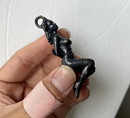 New Solid Brass Bonded Statue Art Beauty Model Decor Artworks Pendants