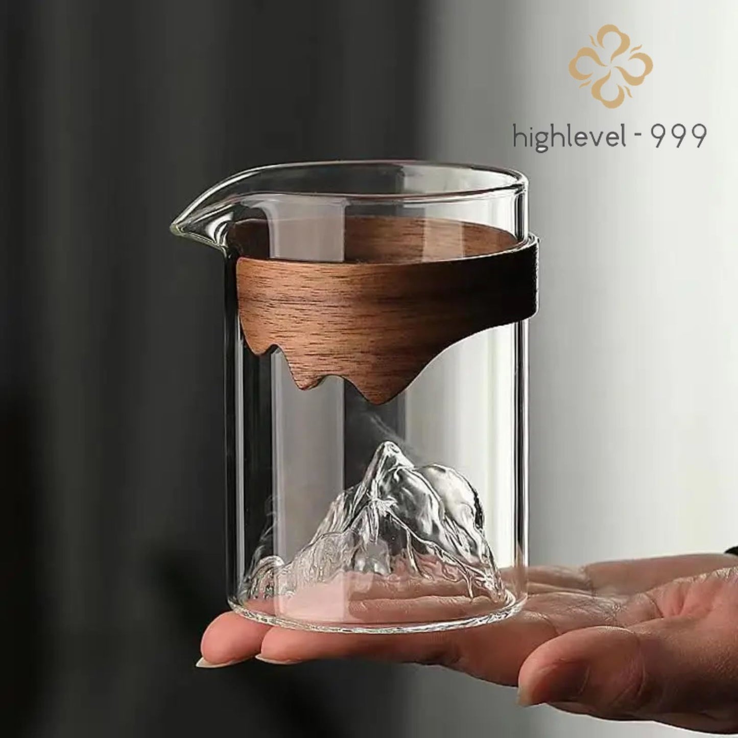 Thickened Glass Fairness Cup 240ml 8.0oz Home Kung Fu Tea Set Accessories