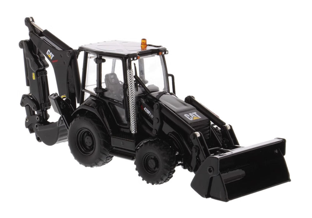 1:50 DM CAT420F2 IT Backhoe Loader Construction Machine Equipment Diecast Model
