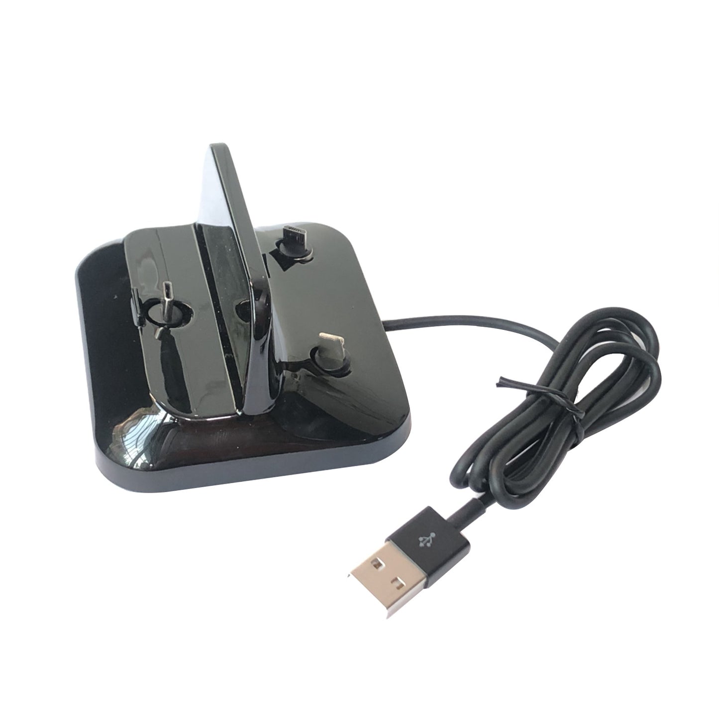 3 In 1 Usb Docking Station Desktop Stand Charging Converter For Mircro Phone