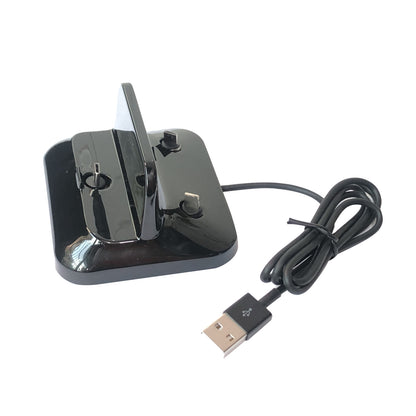 3 In 1 Usb Docking Station Desktop Stand Charging Converter For Mircro Phone