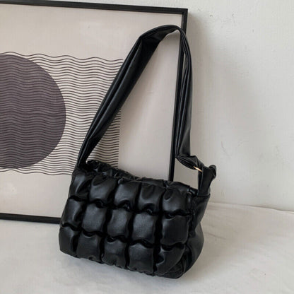Women's Bag Versatile Western Style Shoulder Bag PU Leather Handbags