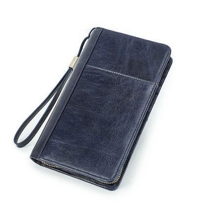 Men Passport Cover Travel Wallets ID Card Bag Organizer Document Pouch