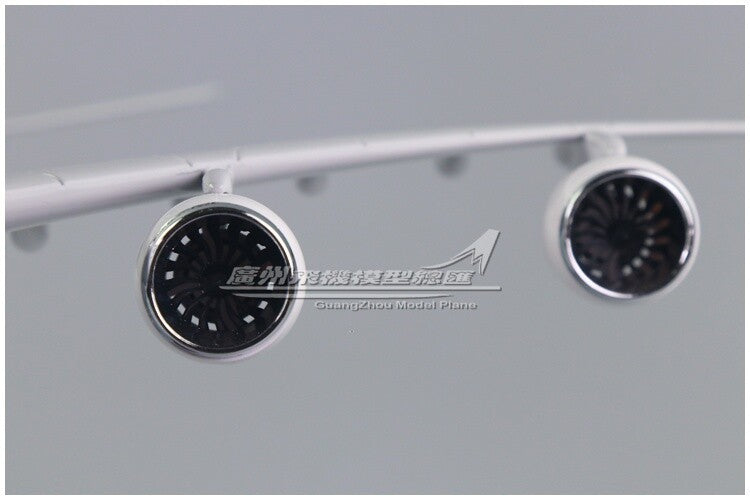 45CM 1:160 AIRBUS A380 F-WWOW Passenger Airplane Resin Aircraft Plane Model