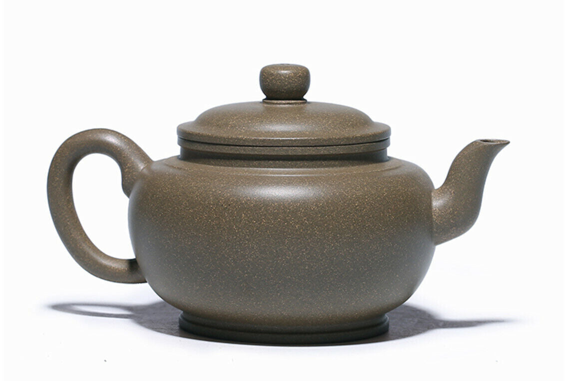 260cc China Yixing Handmade Purple Clay Teapot Clear Clay Gongdeng Kung Fu Teapot-