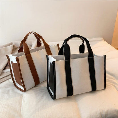 Canvas Shoulder Bag Tote Ladies Shopper Handbag Female Crossbody Bag