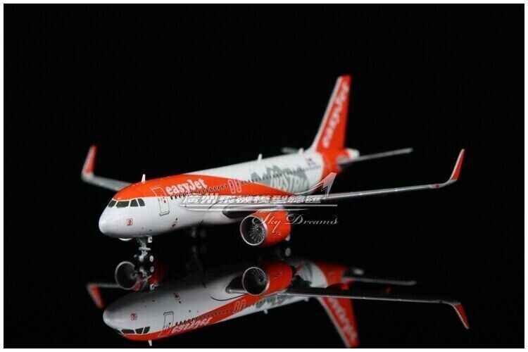 1:400 JC Wings EasyJet AIRBUS A320 Passenger Airplane Diecast Aircraft Model