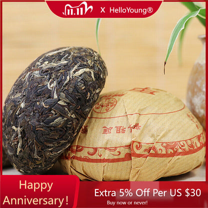 JIA JI TUO CHA PURSUIT Menghai Tuo Cha Puer Tea Green Tea Cha Pu-erh Tea 500g-