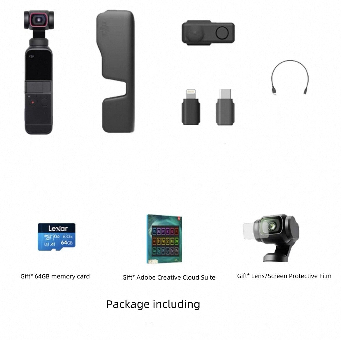 DJI Osmo Pocket 2 Handheld Gimbal Stabilizer 95%new