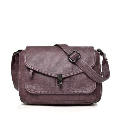 Vintage Shoulder Messenger Bag Purses Handbags Soft Leather Crossbody Bags Small