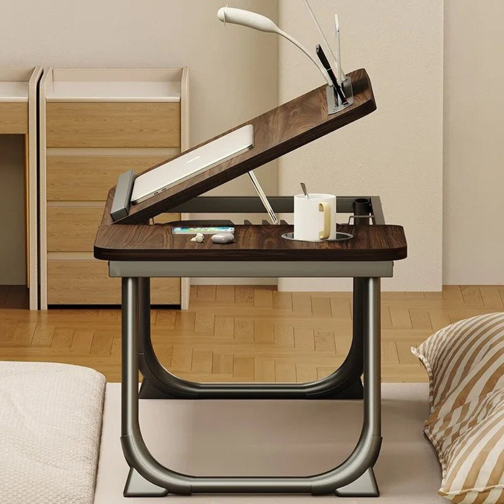 Foldable Laptop Bed Table Adjustable Portable Desk