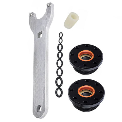 New hydraulic Cylinder seal kit for pivot/front mounted for Seastar With Wrench