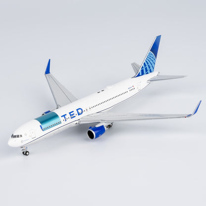 1:400 NGmodels United Airlines Boeing 767-300ER Passenger Airplane Diecast Model