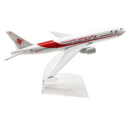1/400 16cm B777 Air Algerie Airplane Model Alloy Diecast Aircraft Collection