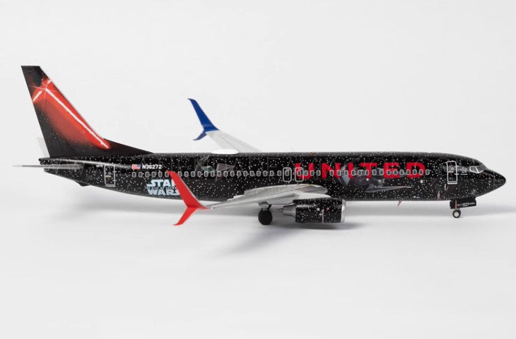 1:200 JC Wings United Airlines BOEING 737-800 Passenger Airplane Diecast Model