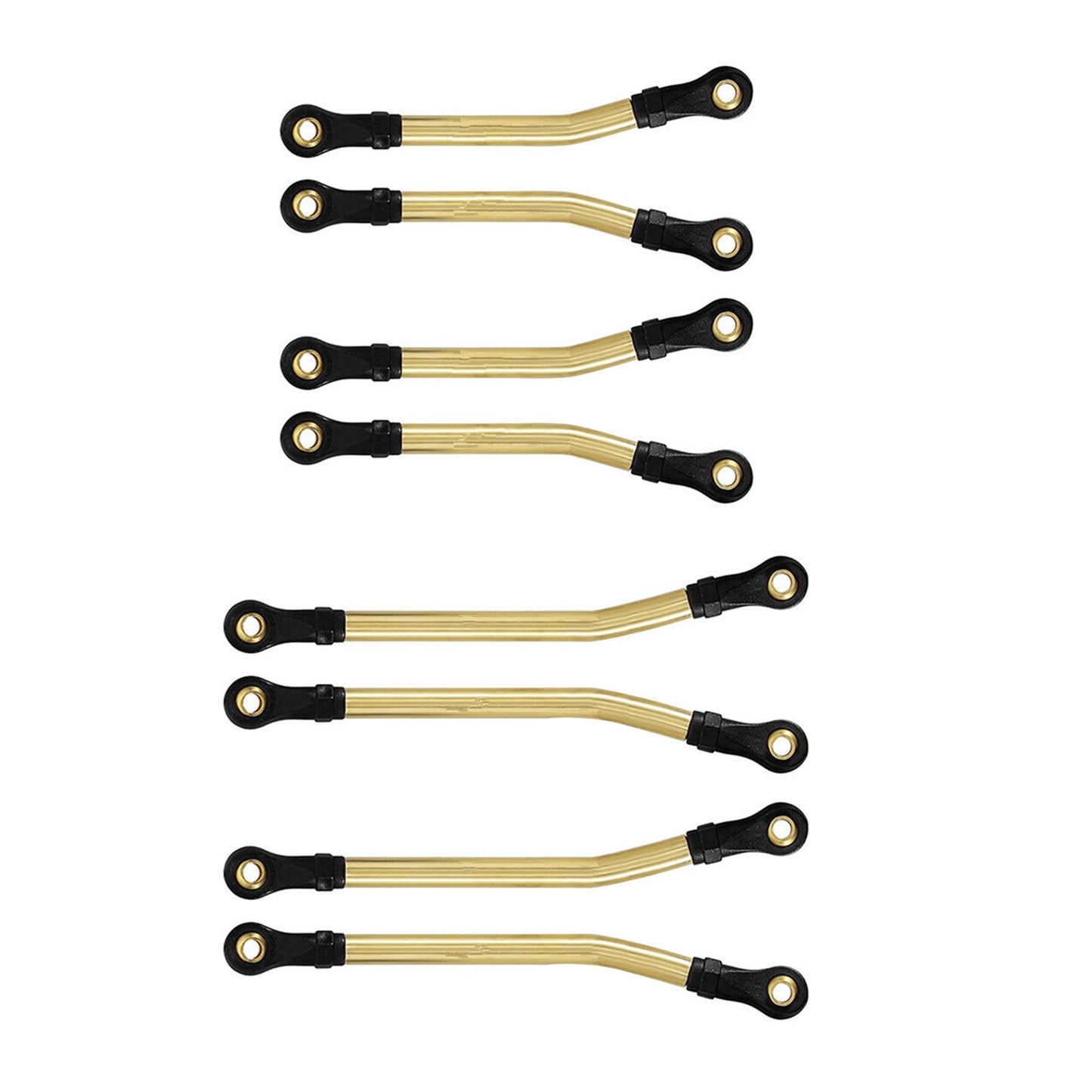 8PCS/Set Brass High Clearance Links Kit for Traxxas TRX4M 1/18 RC Car Upgrades