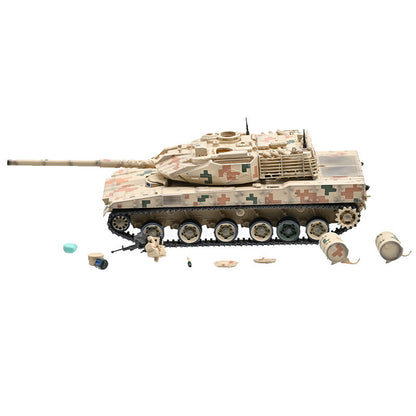 1/72 Chinese 15-Type Light Tank Model Desert Camouflage Painting