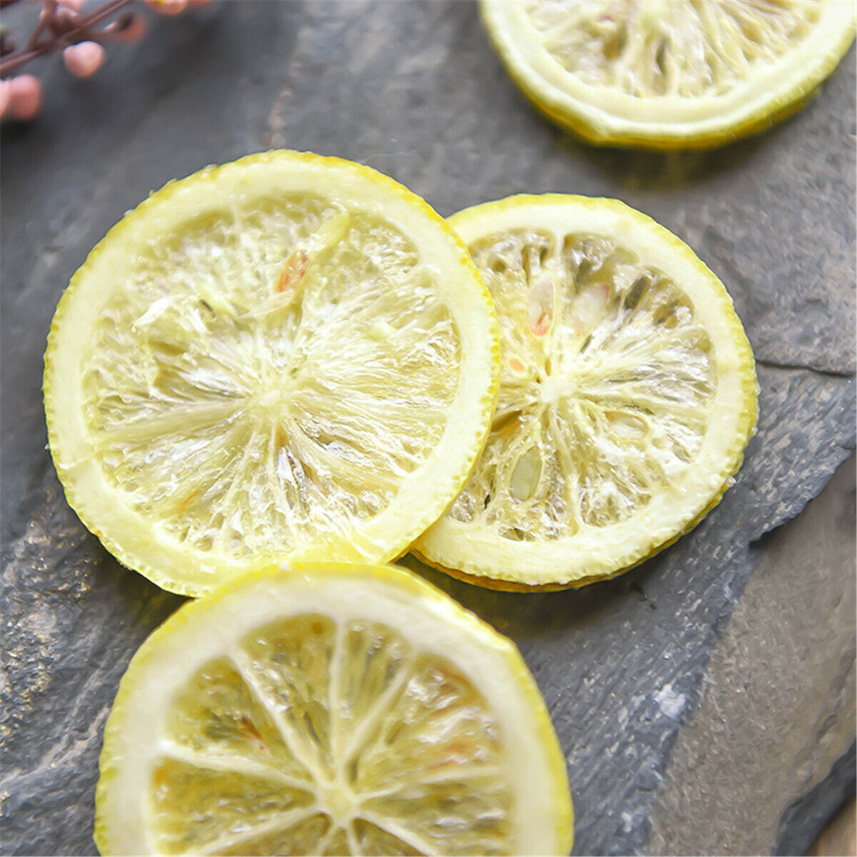 Lemon Tea Lemon Slices Dried Fruit Tea Freshly Soaked Scented Tea Green Food