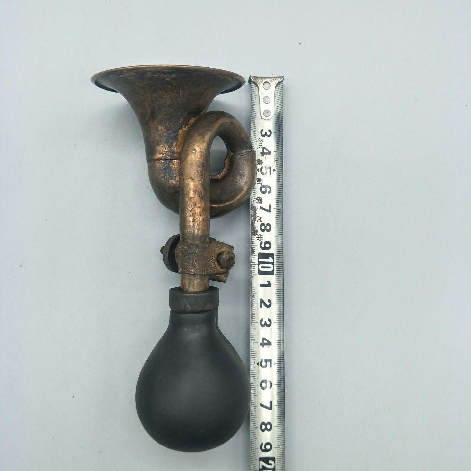 ROC Brass Horn Vintage Car/Rickshaw Horn Shanghai Antique Collectible