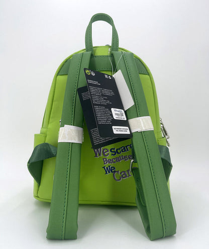 Disney Loungefly Monsters Inc Pixar Mini Backpack Mike Wazowski Cosplay Bag